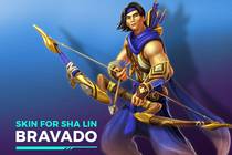 Paladins Sha Lin Bravado Skin FREE Paladins Sha Lin Bravado Skin FREE